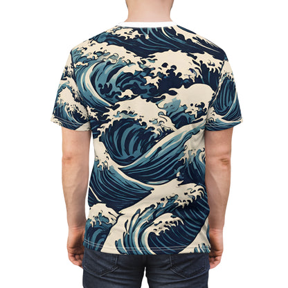 T-Shirt Big Wave Japan Motiv