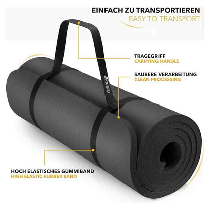 Yogamatte Phthalatfrei - Gymnastikmatte rutschfest