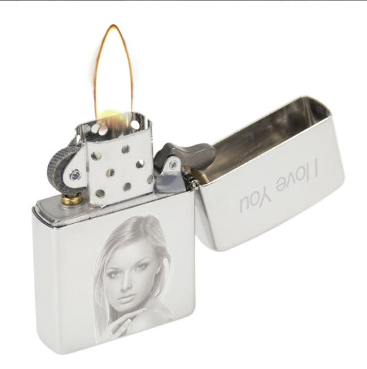 Feuerzeug - ZIPPO Feuerzeug Mit Gravur "Made In USA"