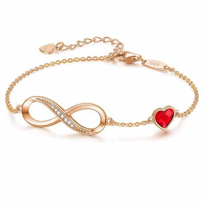 Roségold Armband Infinity 